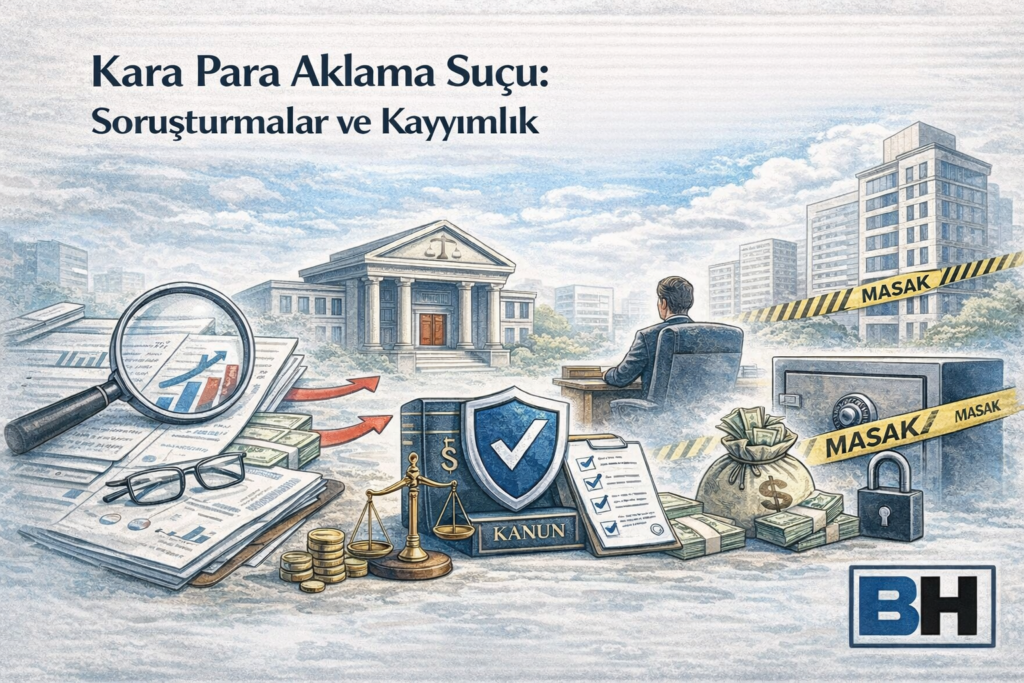 Kara para aklama suç ceza devlet elkoyma müsadere vergi hapis cezası risk avukat hukuk bürosu kayyım soruşturma yargılama MASAK Malvarlığı