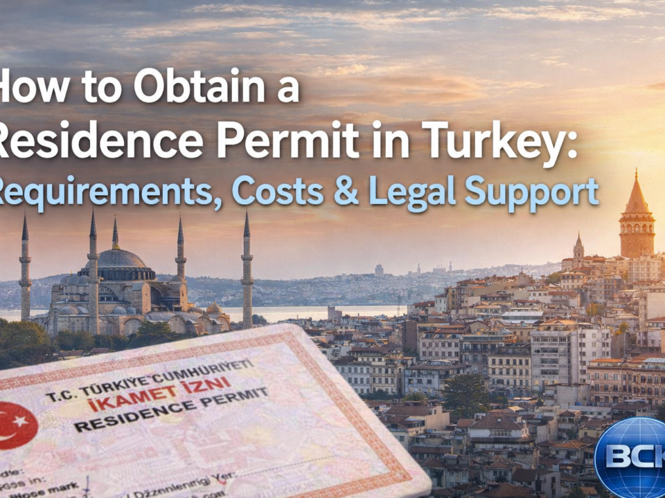 Residence Permit Office Turkey Turkish immigration lawyers fee tax number health insurance legal representation during application attorney