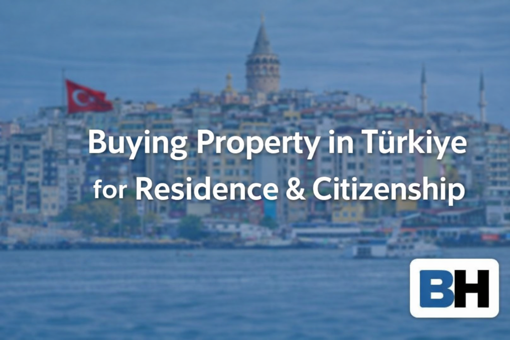 Turkish Residence Citizenship Turkey Citizen acquiring property real estate investment buying house Program law firm lawyer attorney Buy sell