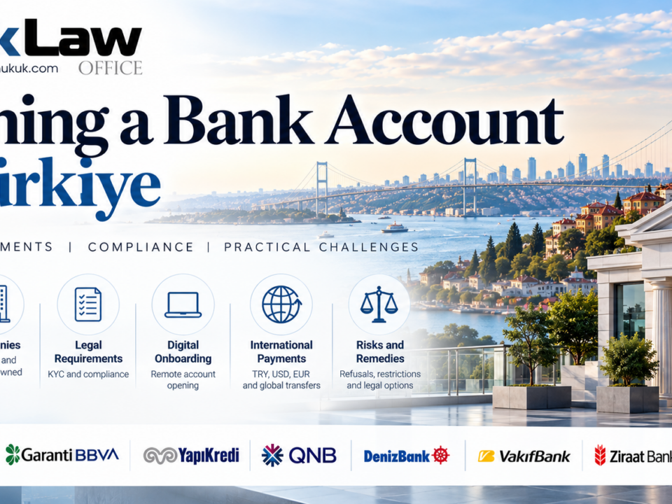 Opening bank account Türkiye to ensure smooth functioning and facilitate transactions legal assistance law banking lawyer attorney money firm
