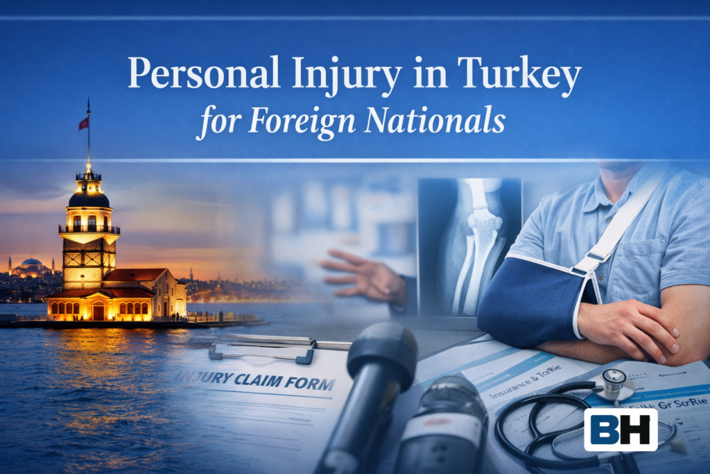 Personal Injury in Turkey for Foreign Nationals Claims Compensation Evidence Legal Process Law Firm Attorney Advocate Lawyer Rights Procedure