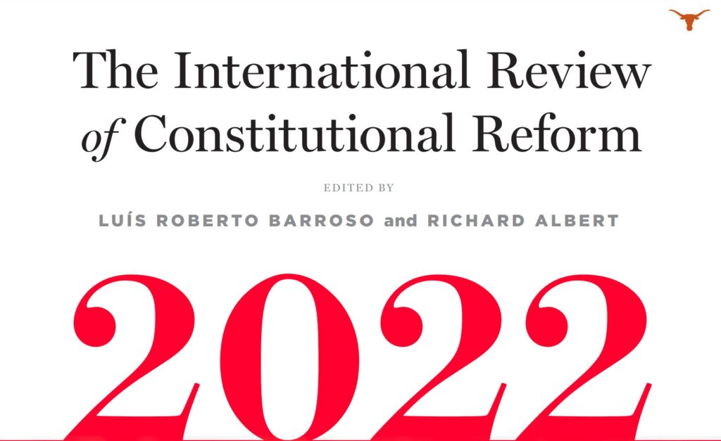 International Review of Constitutional Reform Turkey chapter Professor Dr. Vahit Bicak Luís Roberto Barroso Richard Albert University of Texas