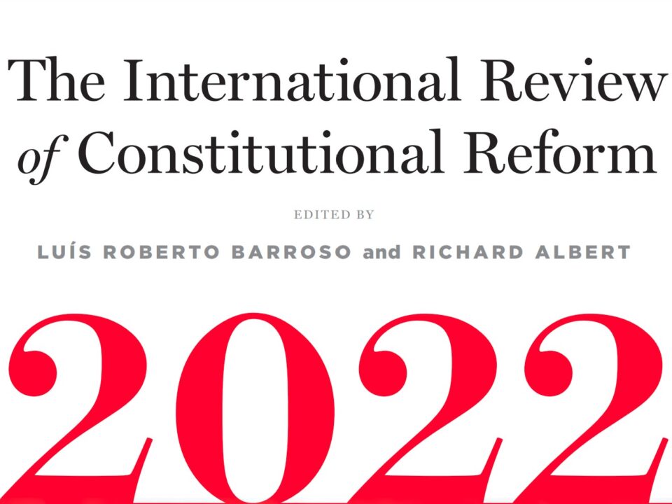 International Review of Constitutional Reform Turkey chapter Professor Dr. Vahit Bicak Luís Roberto Barroso Richard Albert University of Texas