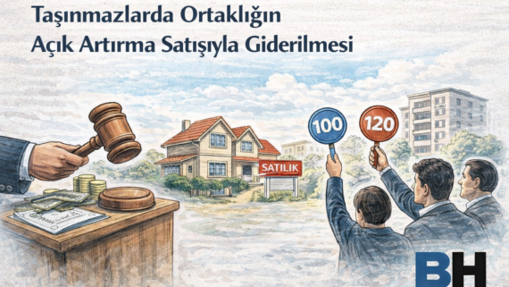 Taşınmaz açık artırma usulü UYAP online satış Ortaklığın giderilmesi davası hukuk bürosu avukat mülkiyet miras gayrimenkul tereke tapu intikal