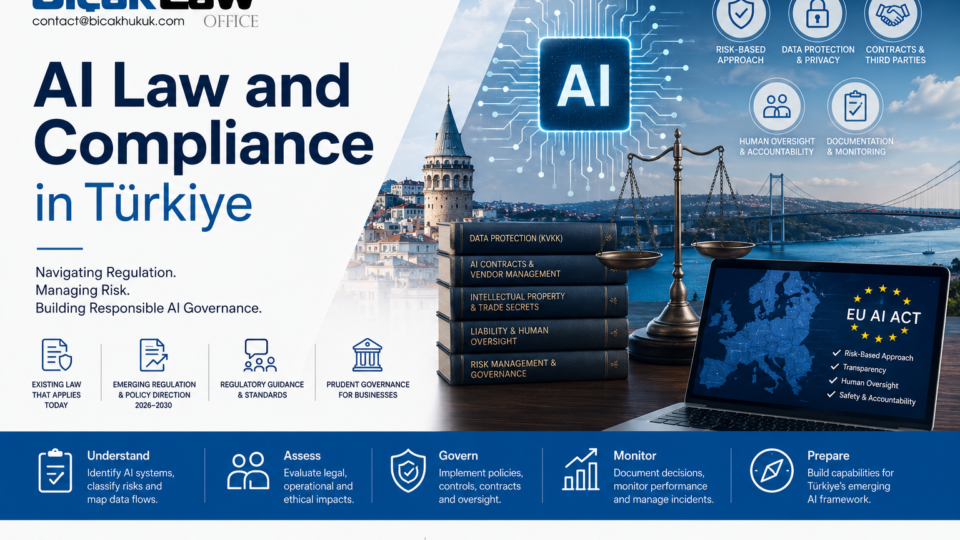 Insights into Türkiye Legal Framework for Artificial Intelligence Recent Developments law firm lawyer attorney advocate solicitor Updates AI