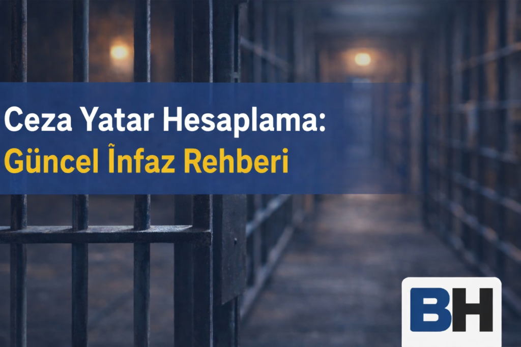 Cezaevi Ceza Yatar Süresi Hesaplama Güncel İnfaz Rehberi Nasıl Hesaplanır İnfaz Şartla Tahliye Denetimli Serbestlik Avukat Hukuk Büro mahkum