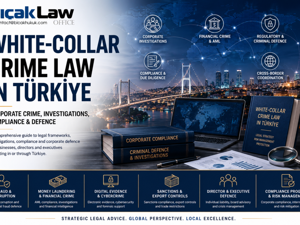 White-collar crime law Turkiye Turkish Penal Code financial fraud embezzlement bribery money laundering insider trading attorney lawyer firm