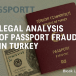 Legal Analysis Passport Fraud Forgery Turkey Method Actor Legal Consequence Security Law Firm Lawyer Attorney Solicitor fake Turkish document