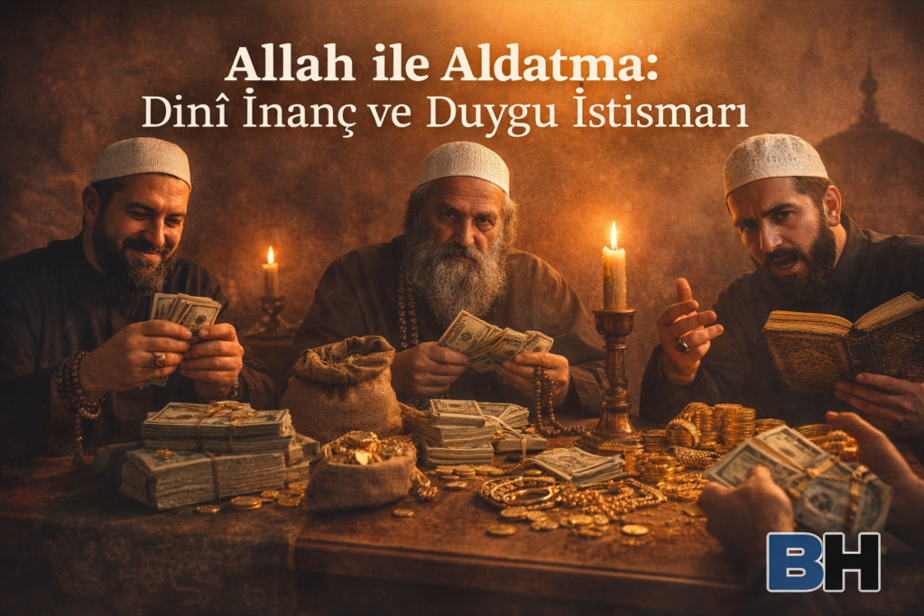 Allah ile Aldatma Dinî İnanç Duygu İstismarı Dolandırıcılık Suçu Unsurları Uygulama Kandırma nitelikli hile hileli davranış Hukuk Avukat Büro