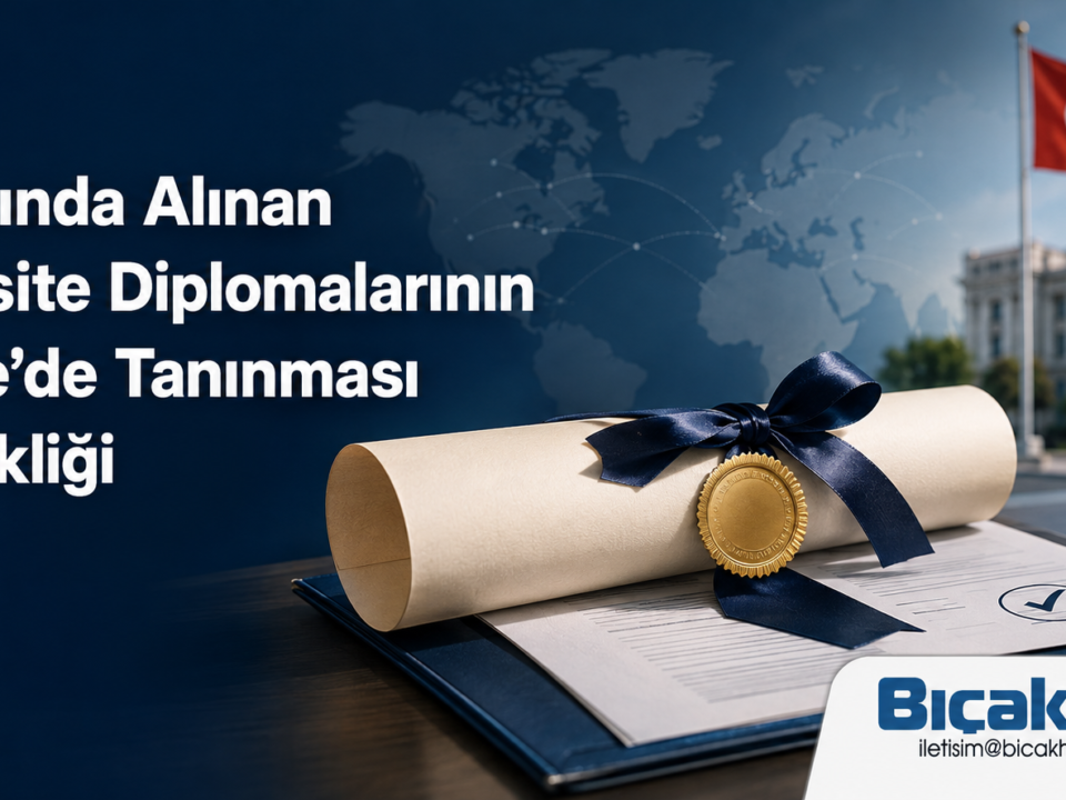 Yurtdışı Üniversite Diploma Doktora Yüksek Lisans Ön Denklik Mevzuat Uygulama Türkiye Geçerliliği Hukuk Müşaviri danışman avukat Yükseköğretim