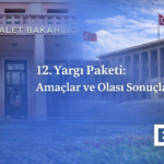 12. Yargı Paketi Adalet Bakanı Amaç Olası Sonuç Yargılama Etkinlik Hız Yeni Düzenleme Noter yardımcısı makul süre usul avukat Hukuk Bürosu