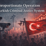 Disproportionate Operation Turkish Criminal Justice System Structural Problem Mass Expansion Suspect Status Legitimacy occupation-force model