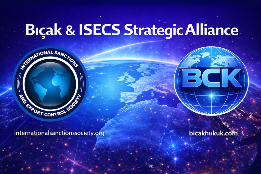 Strategic alliance between Bicak Law Firm and ISECS on sanctions export controls compliance Türkiye including seminars panels legal insights