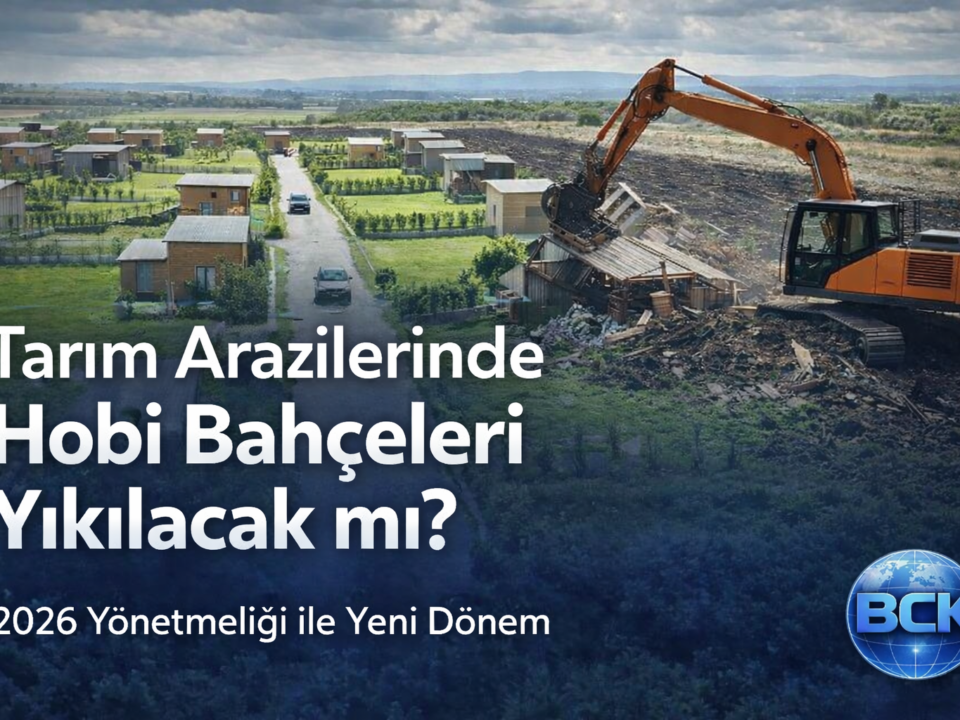 Hobi Bahçeleri 2026 Yeni Yönetmelik Yıkım Riski Ceza Hukuki Değerlendirme Tarım Arazi kural yapılaşma hukuki hukuk bürosu avukat yasak ev suç