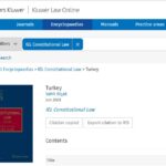 Constitution Republic Türkiye English Definitive Reference International Legal Practice Scholarship system Law Attorney framework full text