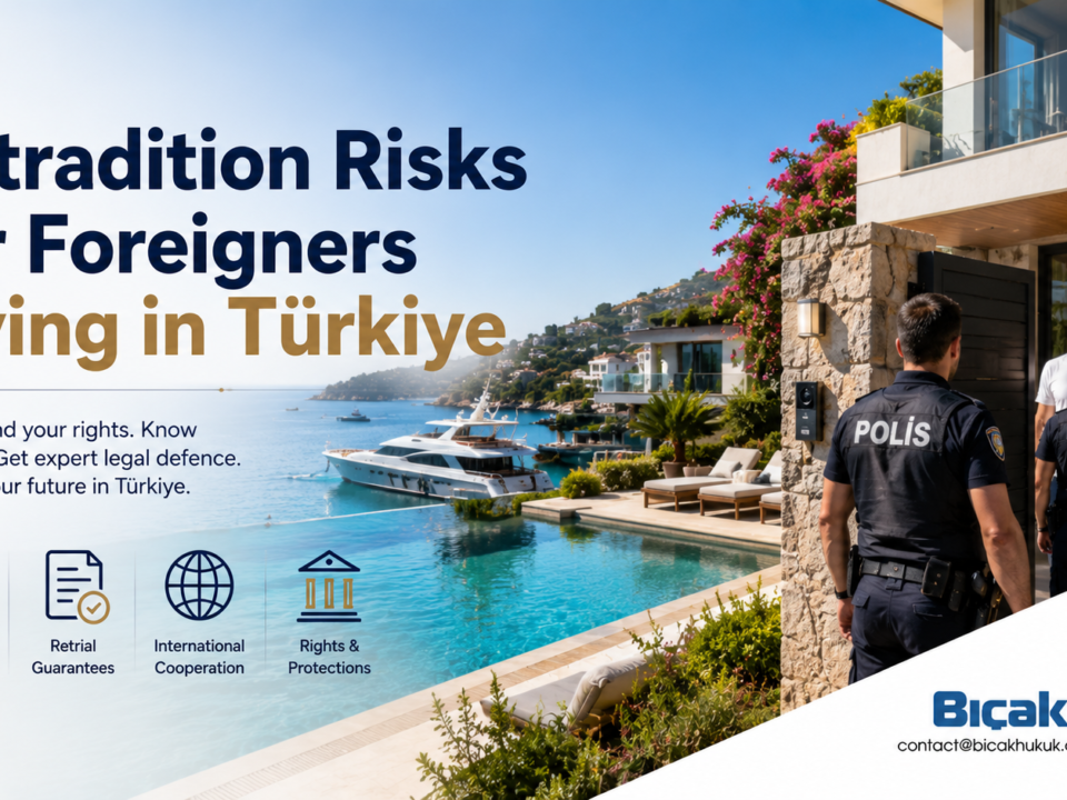 Foreigner living investing working studying Türkiye extradition risk scriminal allegation convictions arrest request Lawyer Attorney Law Firm
