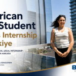 American law student Suffolk University School International legal internship Bıçak Firm Ankara gaining practical legal experience Türkiye