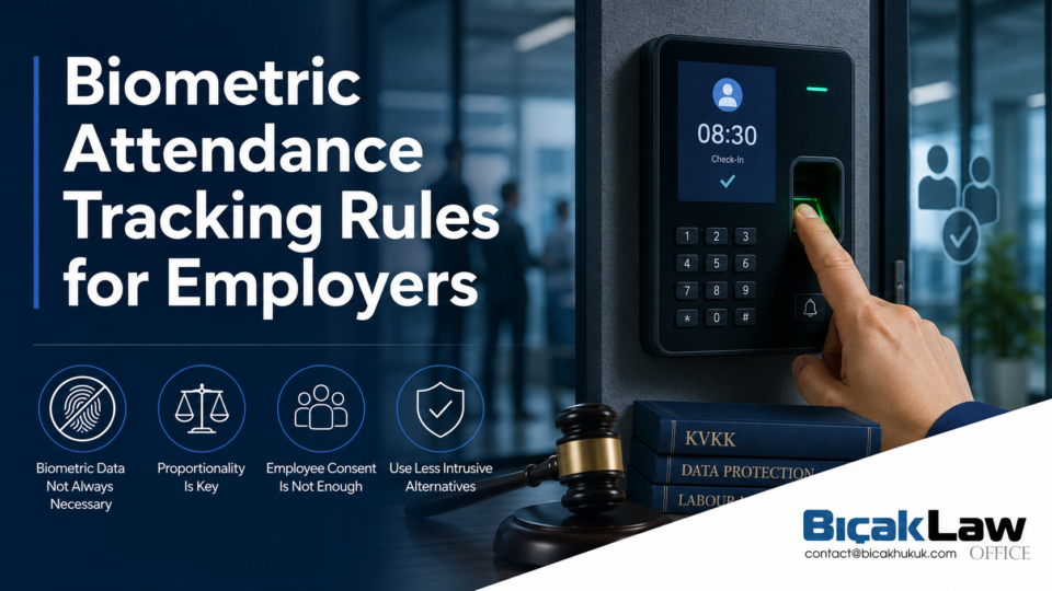 Biometric Employee Attendance Systems Under Turkish Law KVKK Landmark 2026 Decision Tracking Rules Employers Firm Lawyer Consultant Attorney