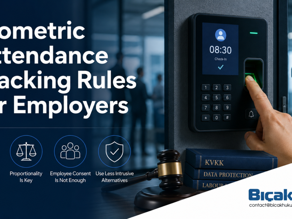 Biometric Employee Attendance Systems Under Turkish Law KVKK Landmark 2026 Decision Tracking Rules Employers Firm Lawyer Consultant Attorney