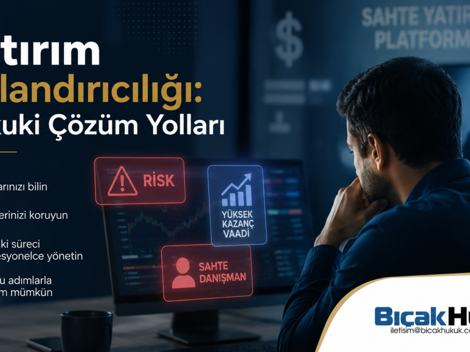 Yatırım danışmanlığı dolandırıcılığı Sahte uygulamalar kripto para Dolandırıcılık mağdur hakları Yargıtay karar hukuki süreç rehber avukat