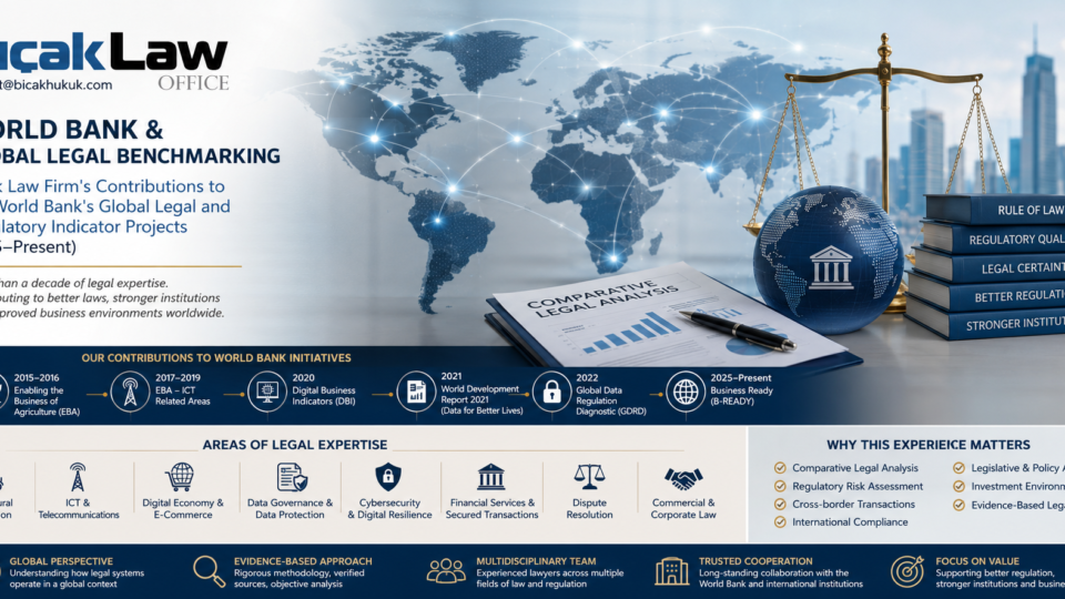 World Bank Global Legal benchmarking Bıçak Law Firm Contributions Regulatory Indicator Projects Türkiye quality certainty business analysis