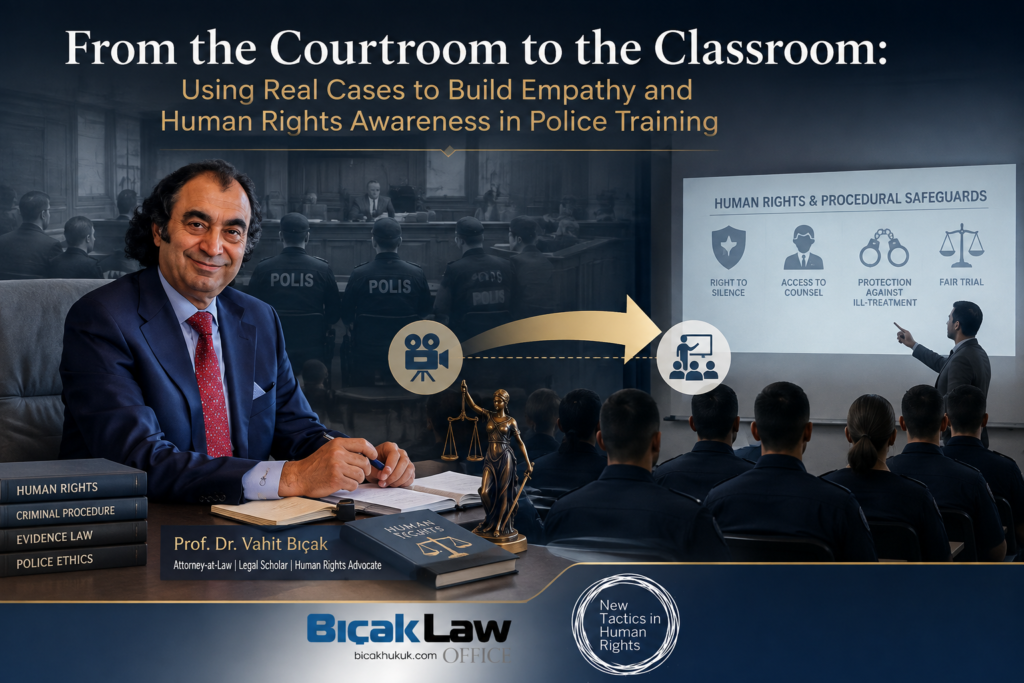 Building Human Rights Awareness Training Courtroom Classroom Empathy Police Gendarmerie Coast Guard Academy Training Torture Lawyer Türkiye