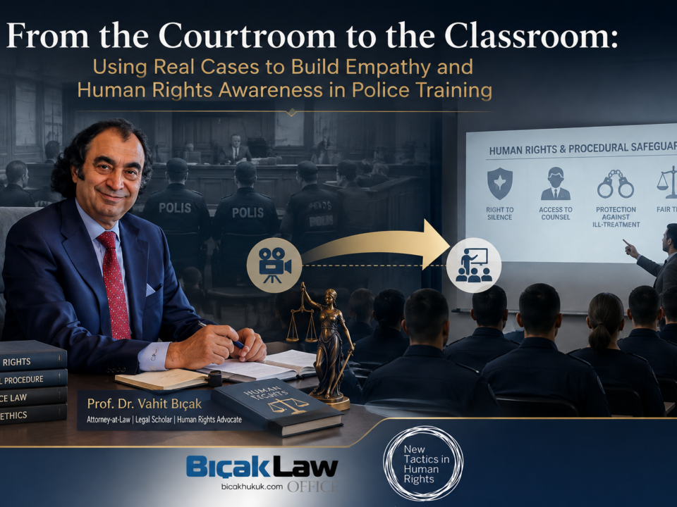 Building Human Rights Awareness Training Courtroom Classroom Empathy Police Gendarmerie Coast Guard Academy Training Torture Lawyer Türkiye